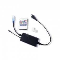 Bobine LED 2835 8w/m 230V IP65 (au mètre).