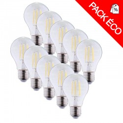Ampoule LED E27 6W COB Filament Bulb 